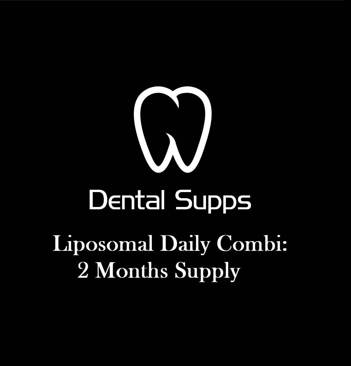 Dental Supps Liposomal Daily Combi: 2 Months Supply