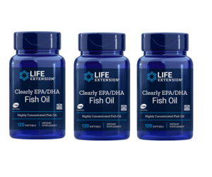 Life Extension Clearly EPA/DHA Fish Oil, 3-pack - Apran