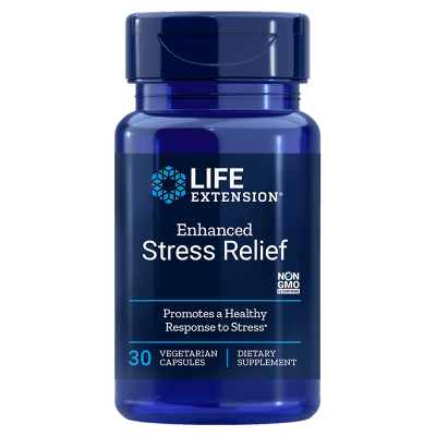 Life Extension Enhanced Stress Relief, 30 Vegetarian Capsules