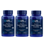 Life Extension Enhanced Super Digestive Enzymes, 60 Vegetarian Capsules, 3-packs
