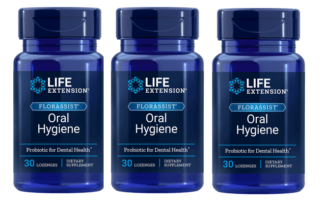 Life Extension Florassist® Oral Hygiene, 3-pack