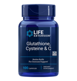 Life Extension Glutathione, Cysteine & C, 100 Capsules