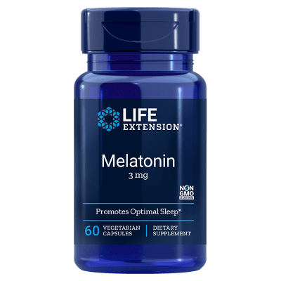 Life Extension Melatonin, 3 Mg 60 Capsules
