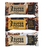 Superfoods Protein Bars,  Vegan Protein Combo Pack, 12 Bars, 2.05 Oz (58 g) Each