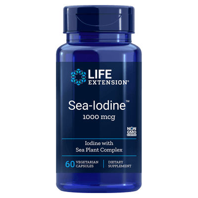 Life Extension Sea-Iodine, 1000 mcg, 60 Vegetarian Capsules