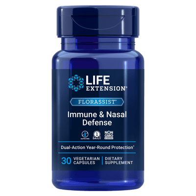Life Extension FLORASSIST®, Immune & Nasal Defense, 30 Vegetarian Capsules