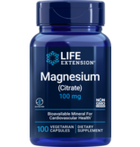 Life Extension Magnesium (Citrate), 100 mg, 100 Vegetarian Capsules