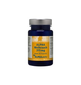 ALPHAaktiv ALPHA Weihrauch, 315mg, 60 Kapseln