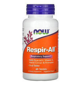 Now Foods Respir-All, 60 Tablets