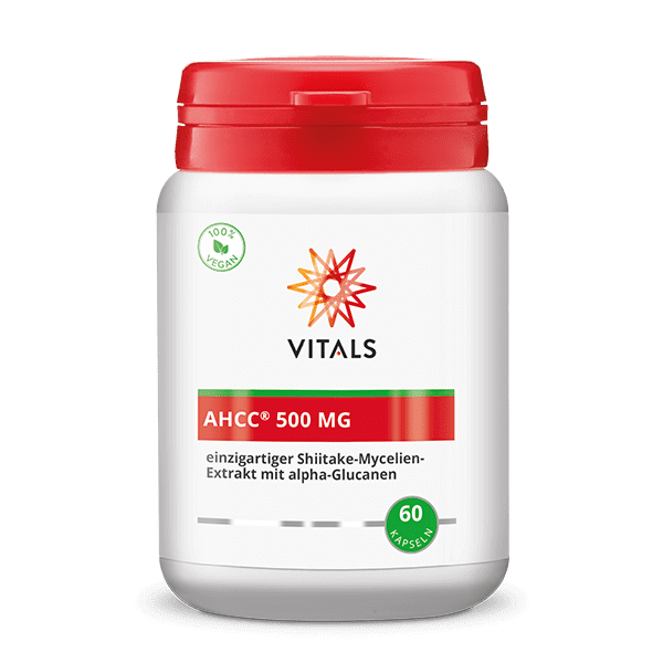 VITALS AHCC®, 500 MG, 60 Kapseln