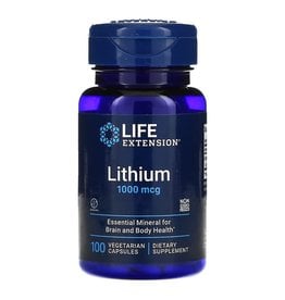 Life Extension Lithium, 1,000 mcg, 100 Vegetarian Capsules