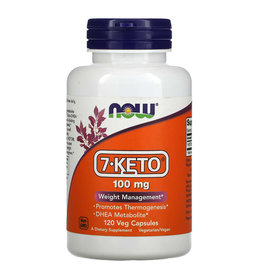 Now Foods 7-KETO, 100 mg, 120 Veg Capsules