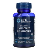 Life Extension BioActive Complete B-Complex, 60 Vegetarian Capsules