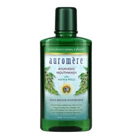 Auromere Ayurvedic Mouthwash with Neem & Peelu, 16 oz (473 ml)