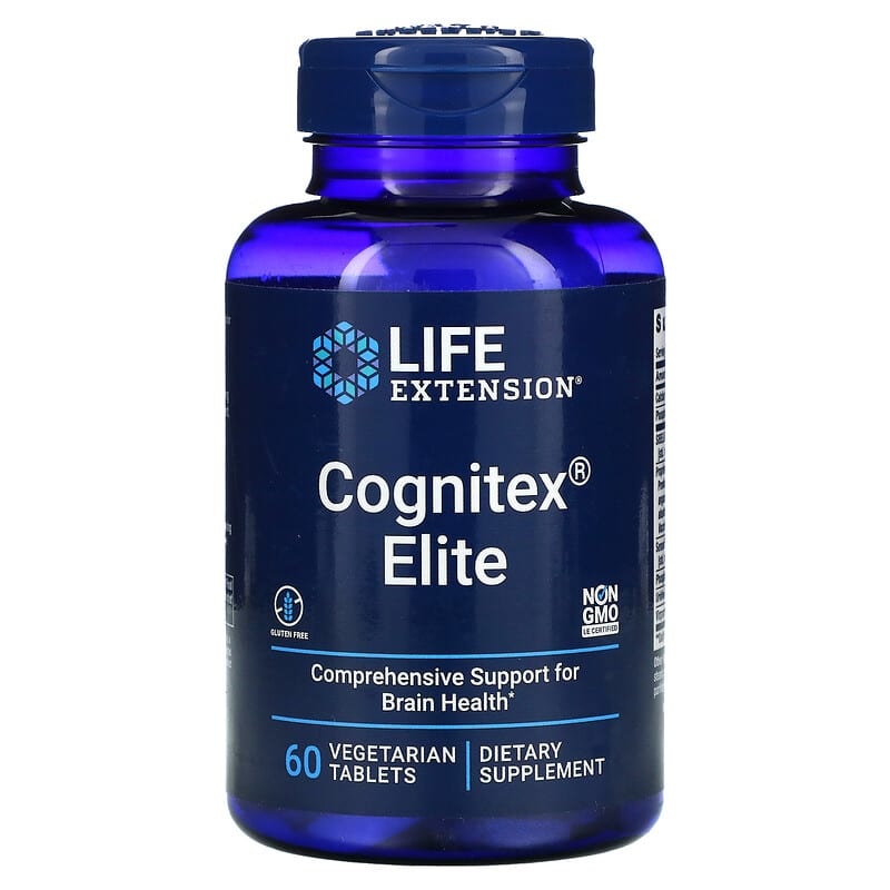 Life Extension Cognitex Elite, 60 Vegetarian Tablets