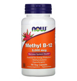 Now Foods Methyl B-12, 5,000 mcg, 90 Veg Capsules