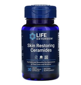 Life Extension Skin Restoring Ceramides, 30 Liquid Vegetarian Capsules