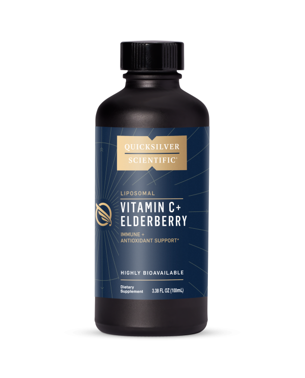 Quicksilver Scientific Vitamin C+ Elderberry, 100 ml