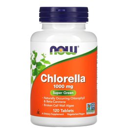 Now Foods Chlorella, 1,000 mg, 120 Tablets