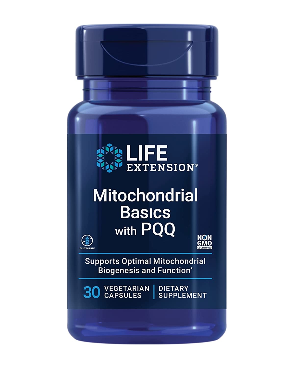 Life Extension Mitochondrial Basics with PQQ, 30 Vegetarian Capsules