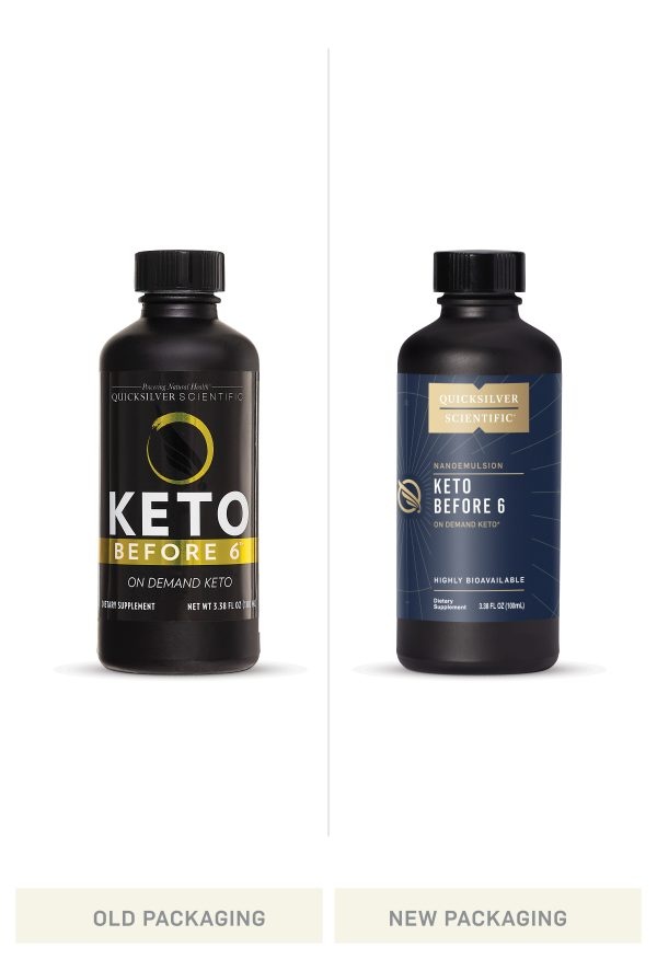 Quicksilver Scientific Keto Before 6™, 100ml