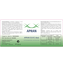APRAN D3K2, 1-pack