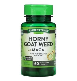 Nature's Truth Horny Goat Weed with Maca, 60 Vegetarian Capsules