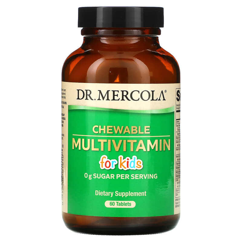 DR.MERCOLA Chewable Multivitamin For Kids, 60 Tablets