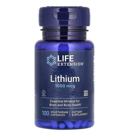 Life Extension Lithium, 1.000 mcg, 100 pflanzliche Kapseln