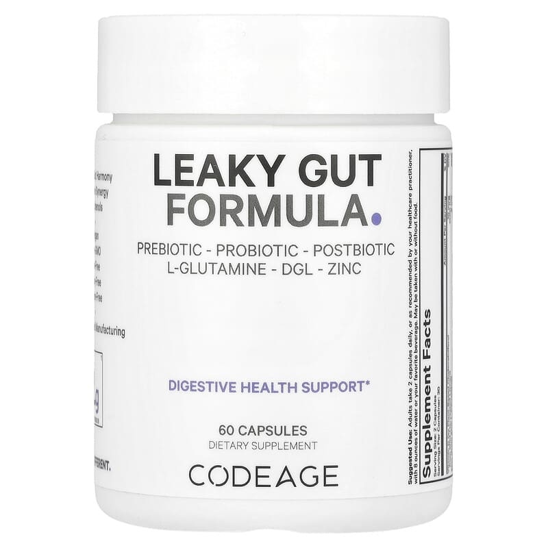 Codeage Leaky Gut Formula, 60 Capsules