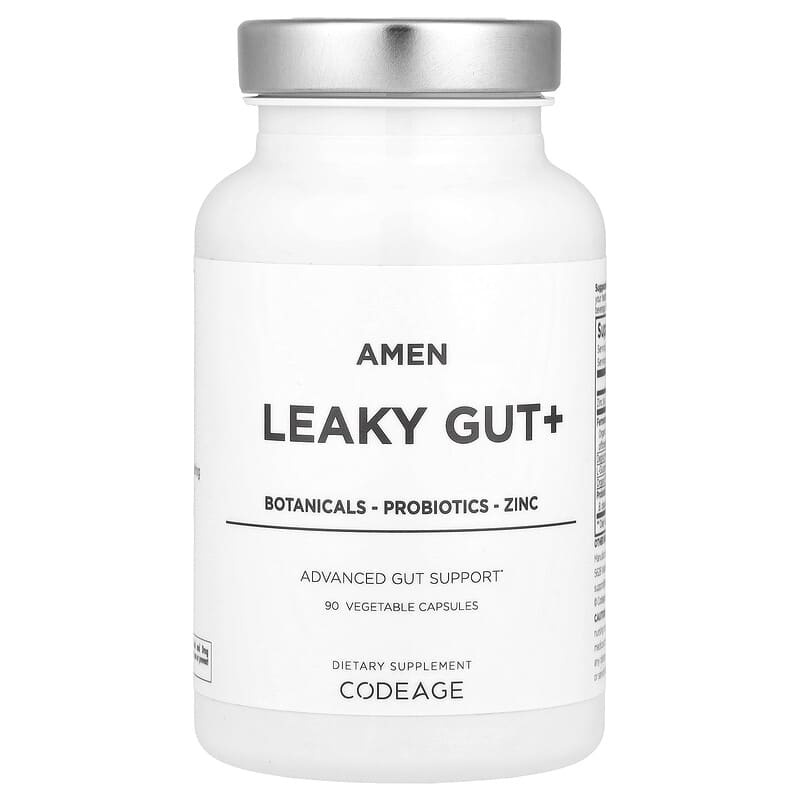 Codeage Amen, Leaky Gut+, 90 pflanzliche Kapseln