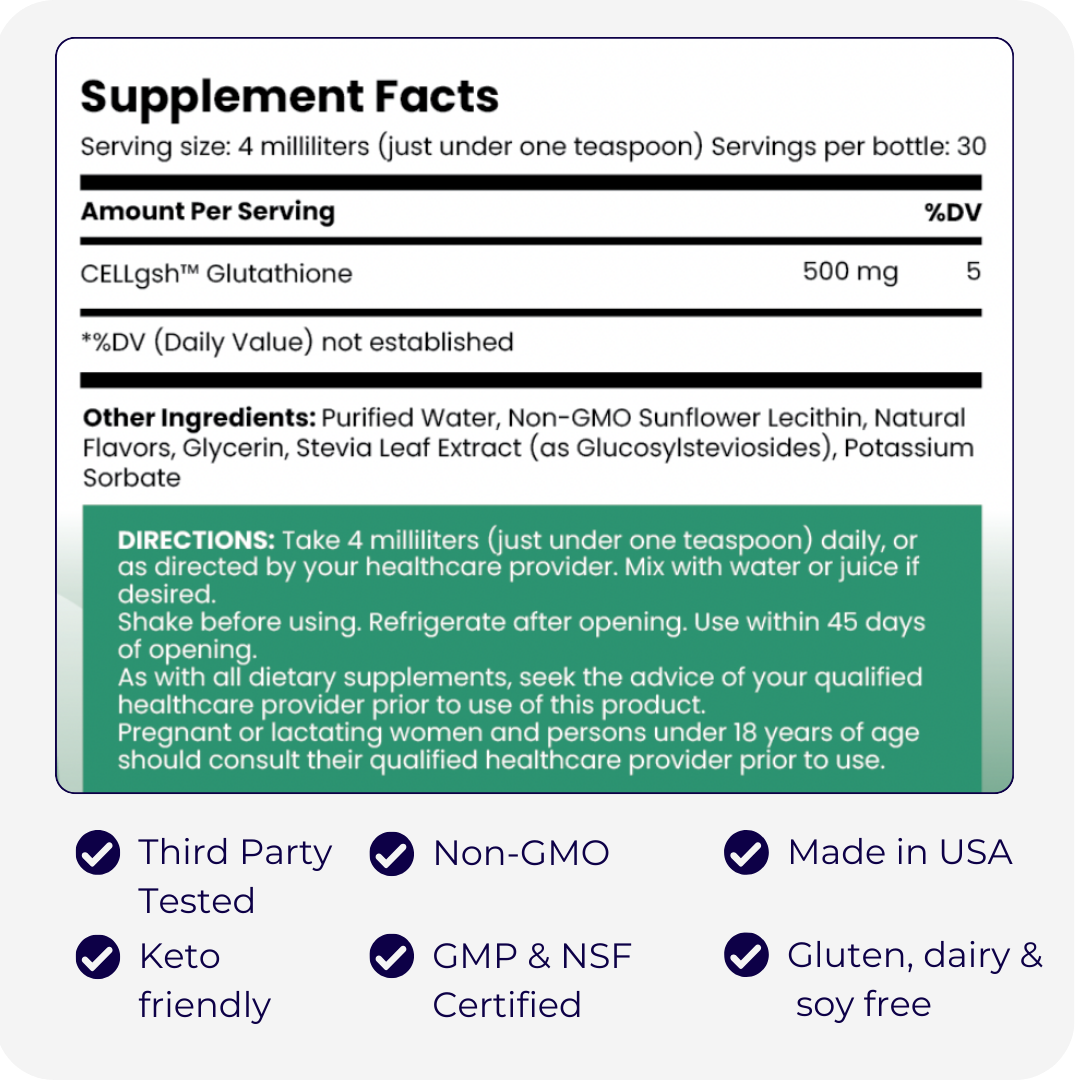 RHO nutrition Liposomal Glutathione, 120 ml