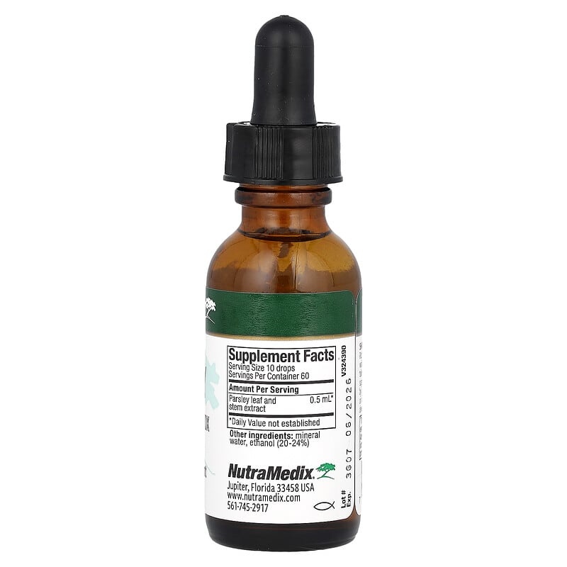 NutraMedix Petersilie, Antioxidans/Detox-Unterstützung, mit Petersilie, 30 ml (1 fl. oz.)