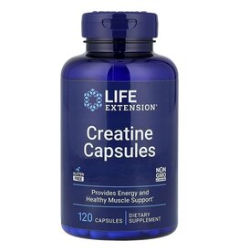 Life Extension Creatine capsules, 120 capsules