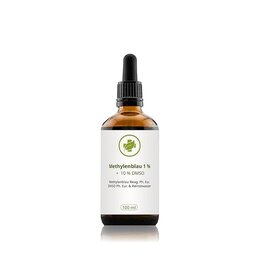 vitalundfitmit100 Methyleenblauw 1% in 10% DMSO-oplossing 100 ml
