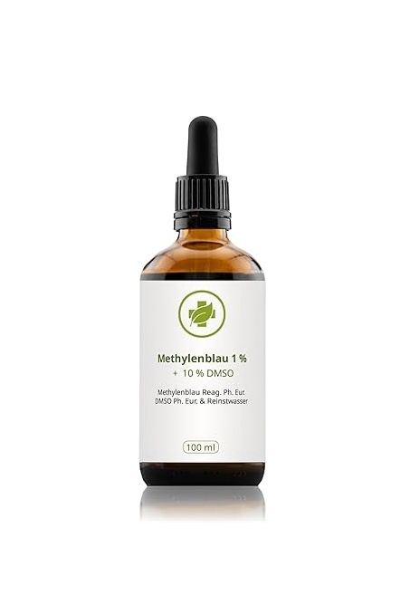 vitalundfitmit100 Methyleenblauw 1% in 10% DMSO-oplossing 100 ml