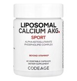 Codeage Codeage, Liposomaal Calcium AKG, Sport, liposomaal calcium AKG, 700 mg, 60 plantaardige capsules