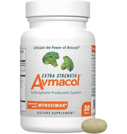 Nutramax Laboratories Avmacol Extra Strength Sulforaphane-producing Dietary Supplement For Detoxification, Antioxidant Support, Immune Health, Adults & Children, Moringa, 30 Tablets