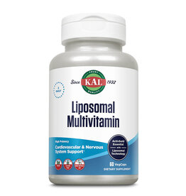 KAL Vitamins Liposomale multivitamine, 60 plantaardige capsules