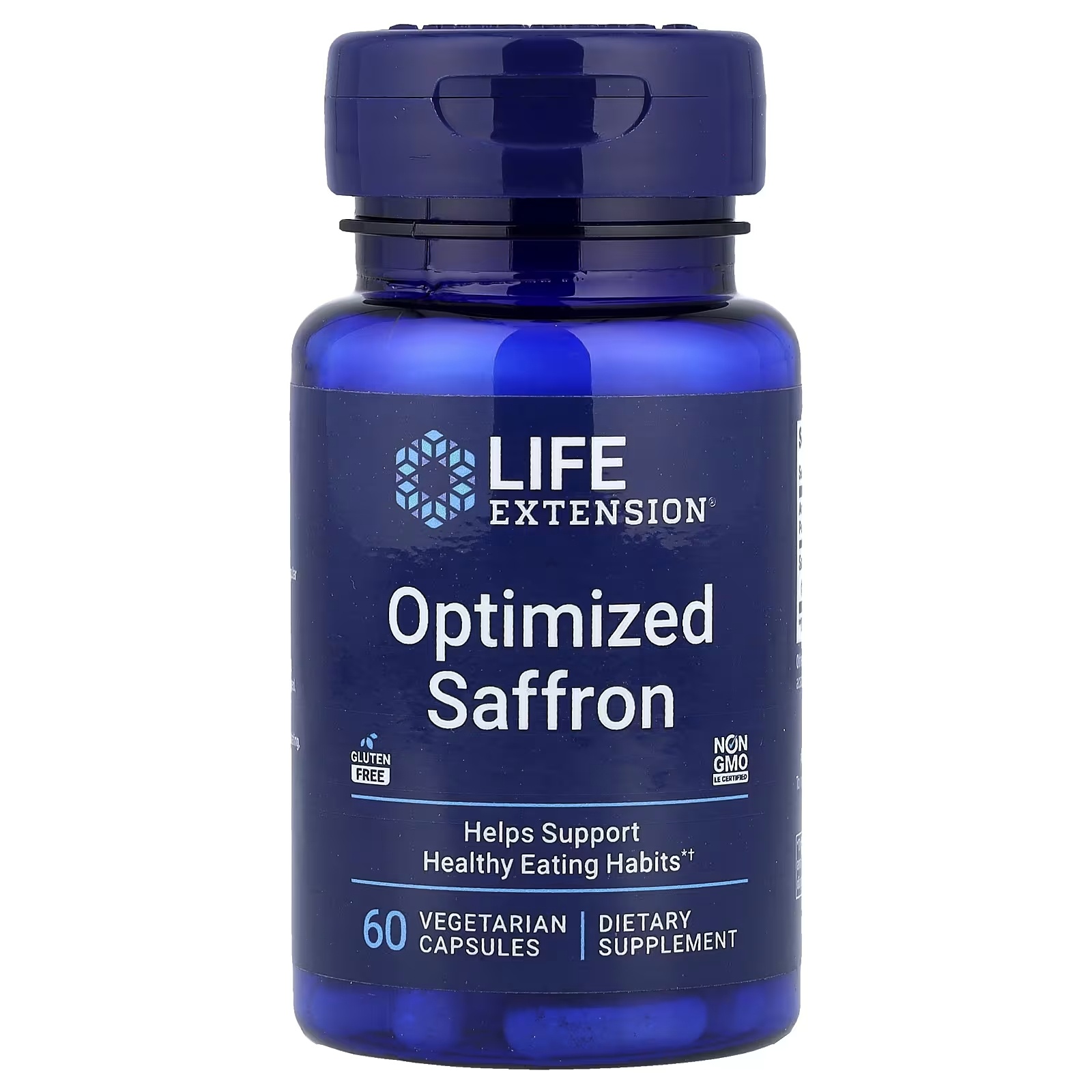 Life Extension Optimized Saffron, 60 Pflanzliche Kapseln (78 Mg Pro Kapsel)