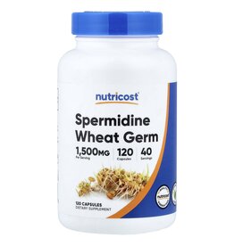 Nutricost® Spermidine Wheat Germ, 120 Capsules