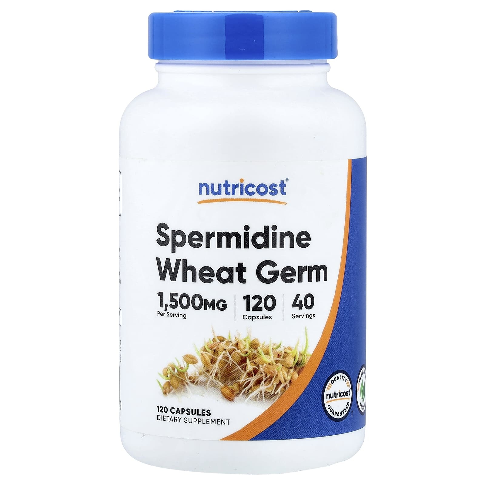 Nutricost® Spermidine Wheat Germ, 120 Capsules