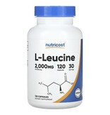 Nutricost® L-Leucine, 120 capsules (500 mg per capsule)