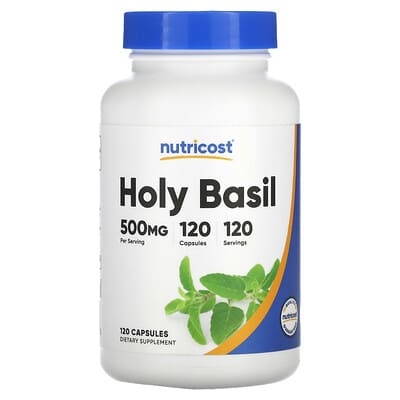 Nutricost® Holy Basil, 500 Mg, 120 Kapseln