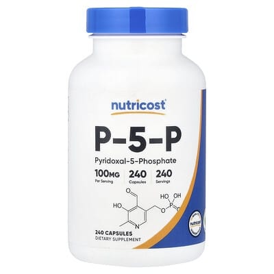 Nutricost® P-5-p, 100 Mg, 240 Kapseln