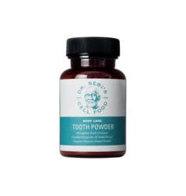 Dr. Sebi's Cell Food Tooth Powder – Remineralizing Oral & Gum Care 1.6 OZ