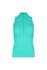 Dames fietshemdje turquoise green