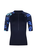 Cyclisme pour femmes usure de costume à manches courtes,chemise à vierge à  manches courtes à vélo (Color : 1, Size : XX-Large) : : Mode