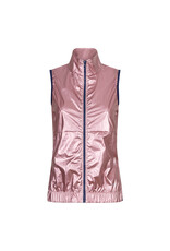 Damen Windweste metallic  - pink