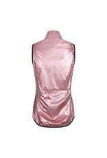 Damen Windweste metallic  - pink